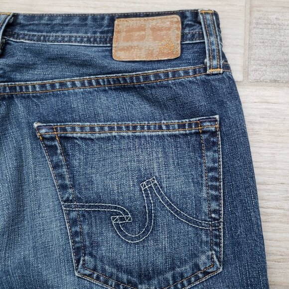 AG Adriano Goldschmied The Protege Jeans Men's Straight Leg Medium Wash 31 - Picture 8 of 9